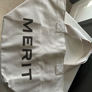 Merit Cream Satchel Bag
